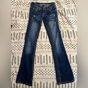 Amethyst Jeans - low rise, size 2